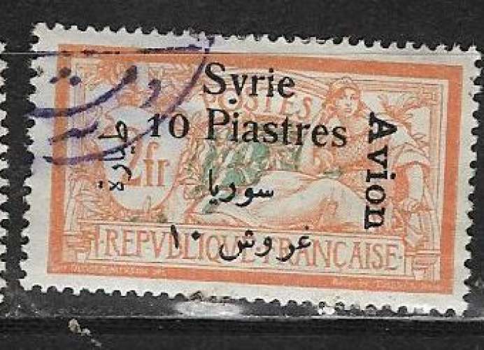 Syrie - 1930 - YT PA n°  25   ob  .6 Syrie - 1930 - YT PA n°  25   ob  .6