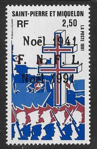 SPM - 1991- YT  n°  554  **