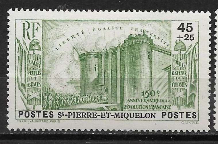 SPM - 1939- YT  n°  191 *