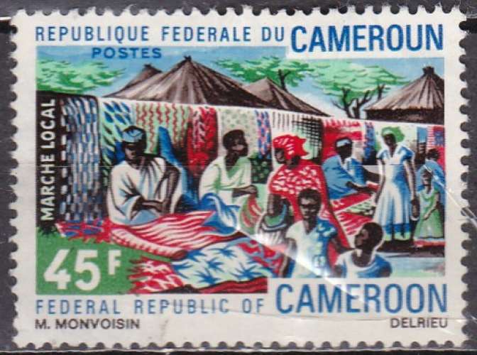 CAMEROUN  N° 505 de 1971 oblitéré