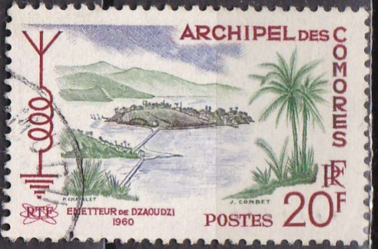 COMORES N° 17 de 1960 oblitéré