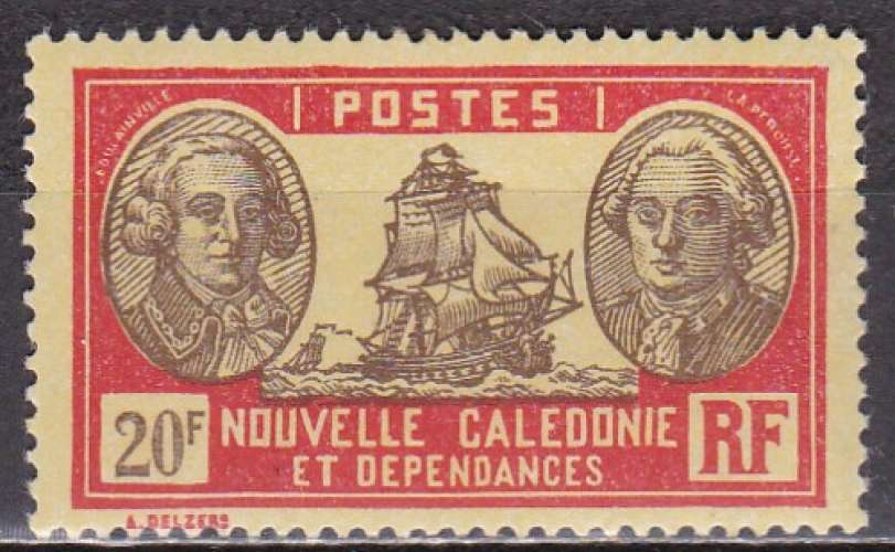 Nelle CALEDONIE N° 161 de 1928 neuf*