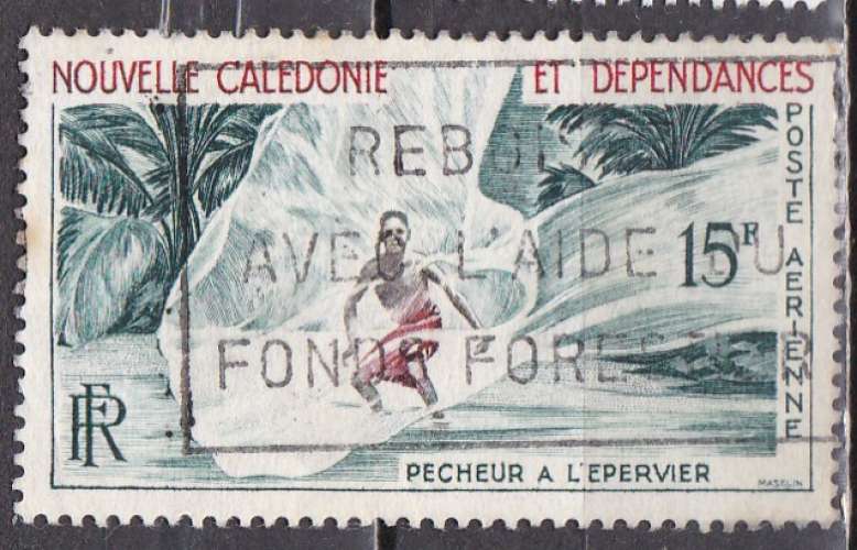Nelle CALEDONIE PA N° 67 de 1955 oblitéré 