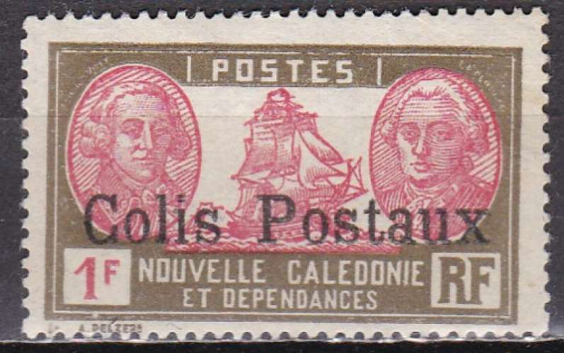 Nelle CALEDONIE colis postal N° 5 de 1930 neuf*