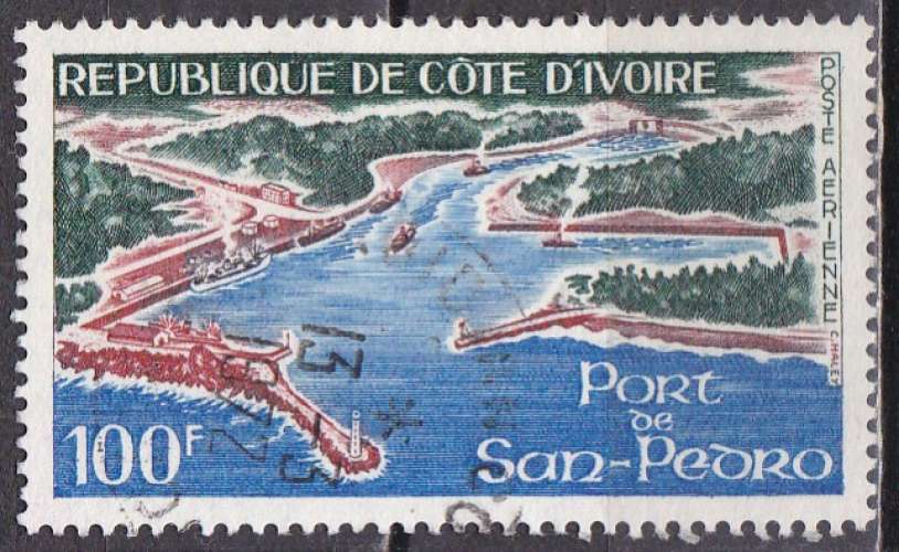 COTE D'IVOIRE PA  N° 49 de 1959 oblitéré