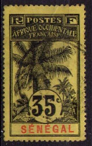 Sénégal - 1906 - YT n° 39  oblitéré
