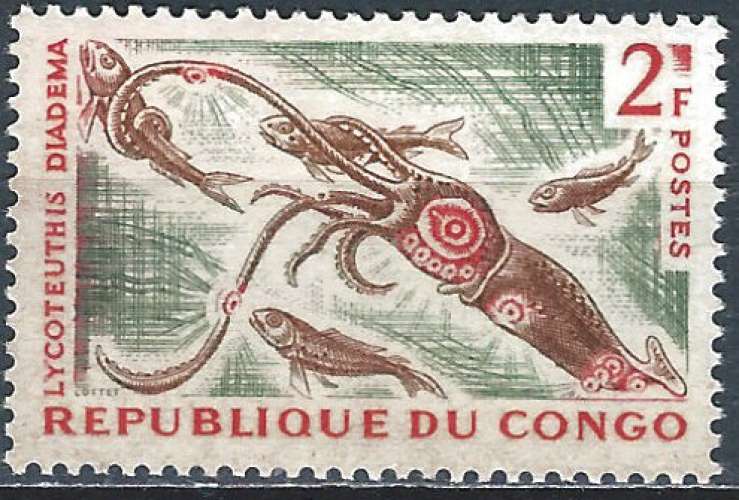 Congo - 1961 - Y & T n° 144A - MH