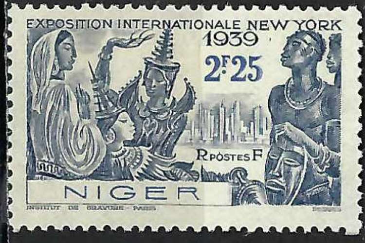 Niger - 1939 - Y & T n° 68 - MH