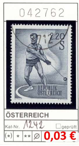 Autriche 1967 - Michel 1242 - oo oblit.