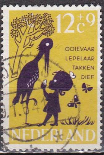 PAYS BAS N° 785 de 1963 oblitéré 