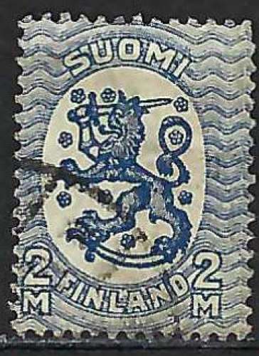 Finlande - 1921-26 - Y & T n° 107 - O.