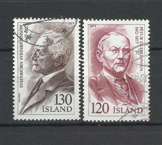 ISLANDE YT n° 500-501