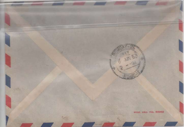 SUISSE N°521/525 SUR LETTRE VOIR 2 SCANS
