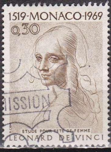 MONACO N° 799 de 1969 oblitéré