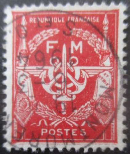 FRANCE franchise N°12 oblitéré