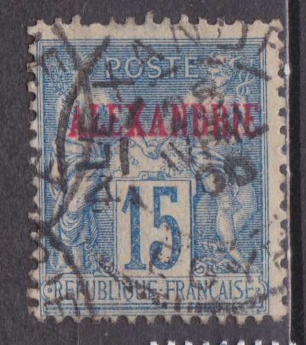 ALEXANDRIE N° 9 de 1899 oblitéré