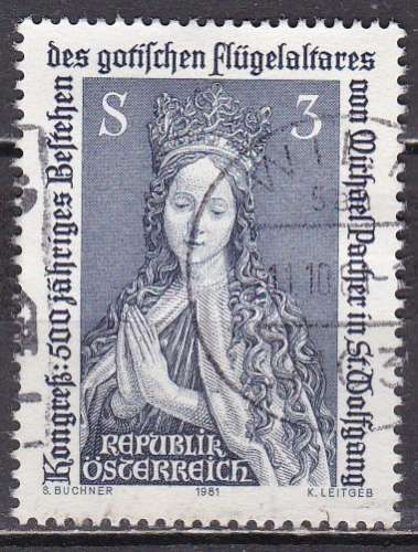 AUTRICHE N° 1510 de 1981 oblitéré 