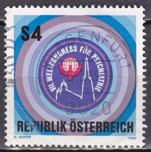 AUTRICHE N° 1574 de 1983 oblitéré 