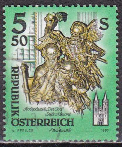 AUTRICHE N° 1924 de 1993 oblitéré  