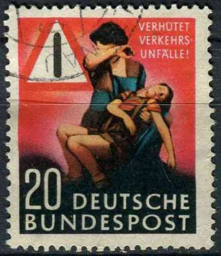 ALLEMAGNE RFA 1953 OBLITERE N° 48