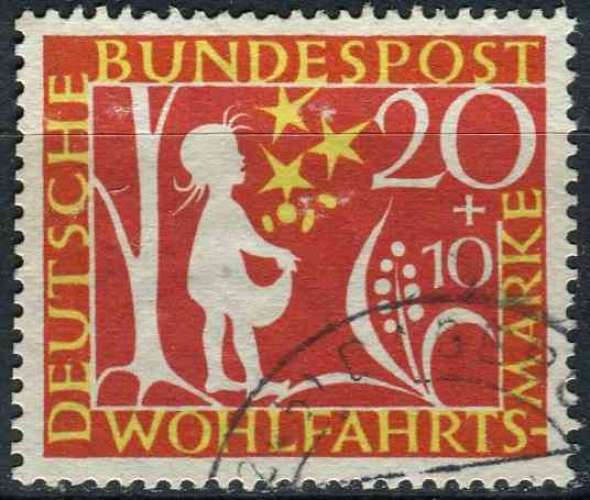 ALLEMAGNE RFA 1959 OBLITERE N° 197