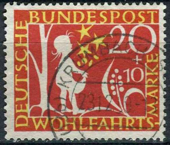ALLEMAGNE RFA 1959 OBLITERE N° 197