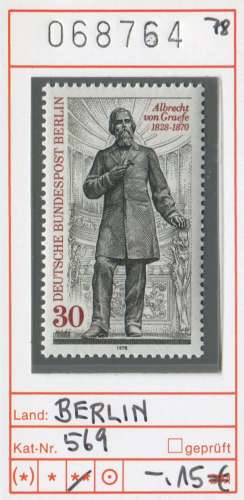 Berlin 1978 - Michel 569 - Yvert ? -** neuf mnh - 