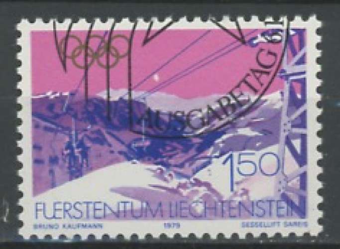 LIECHTENSTEIN oblitéré  N°  681