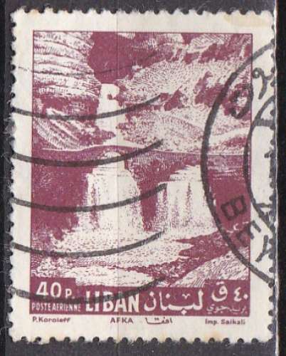 LIBAN PA N° 249 de 1962 oblitéré  
