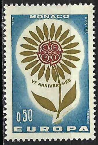 Monaco - 1964 - Y & T n° 653 - Europa - MH