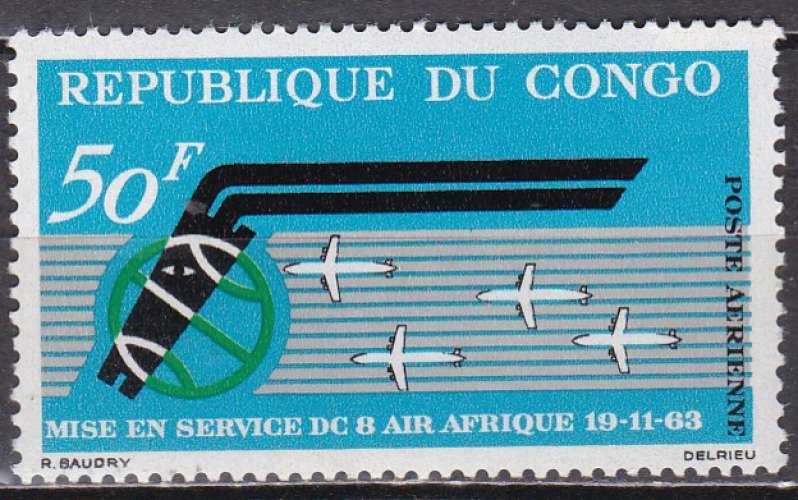 CONGO PA N° 13 de 1963 neuf**  