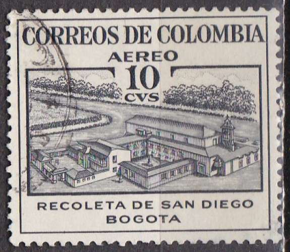 COLOMBIE PA N° 324 de 1959 oblitéré