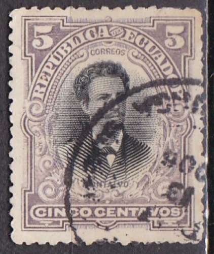 EQUATEUR N° 129 de 1901 oblitéré  