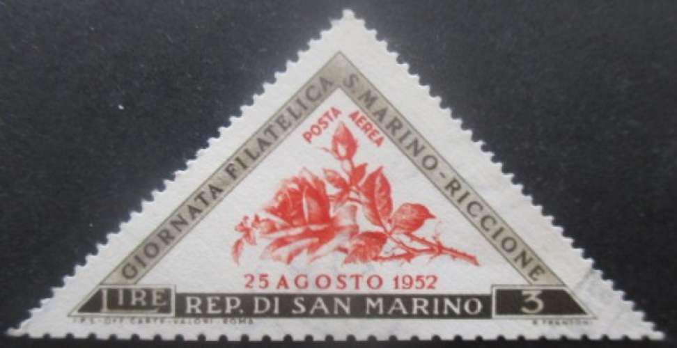 SAINT MARIN poste aérienne N°94 oblitéré