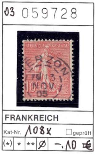 France 1903 - Michel 108 x - Yvert    - oo oblit.