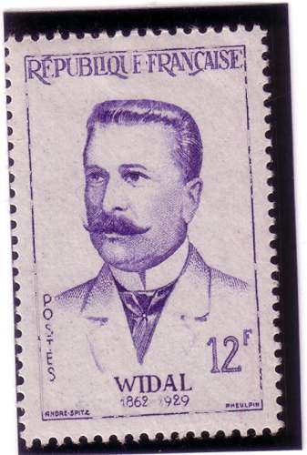 Année 1958 : Y. & T. N° 1143 ** Vidal