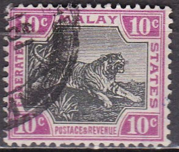 MALAISIE N° 32 de 1905 oblitéré 