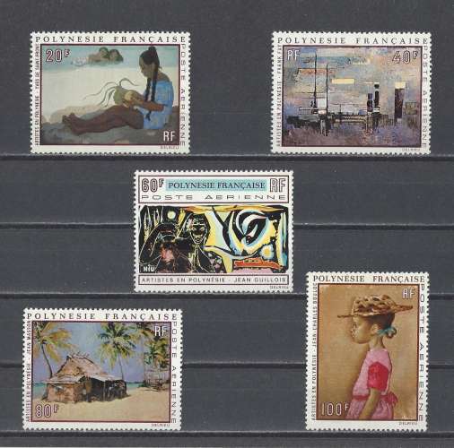 POLYNESIE   YT    PA n° 40/44    neuf *   1970