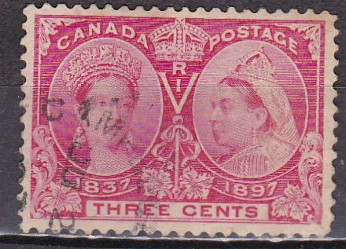 CANADA N° 41 de 1897 oblitéré  