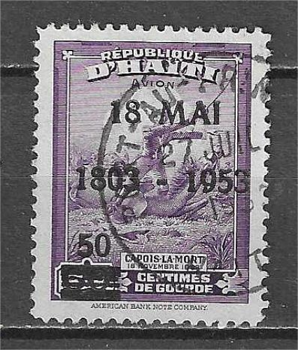 HAITI poste aérienne YT 67