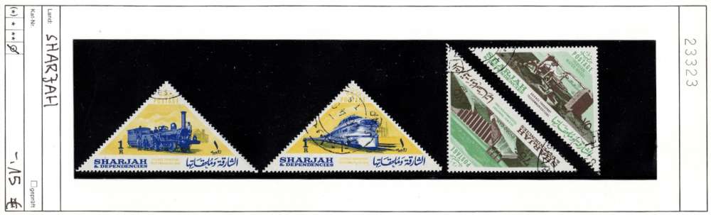 Sharjah - Michel  - oo oblit. - 4 timbres