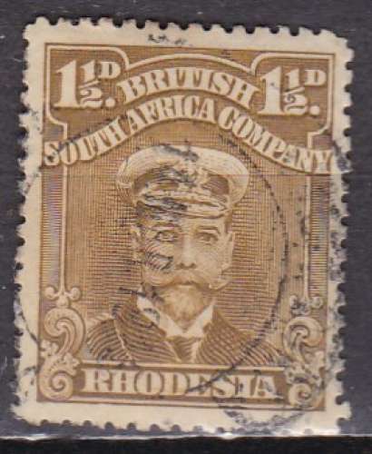 RHODESIE N° 41  de 1913 oblitéré