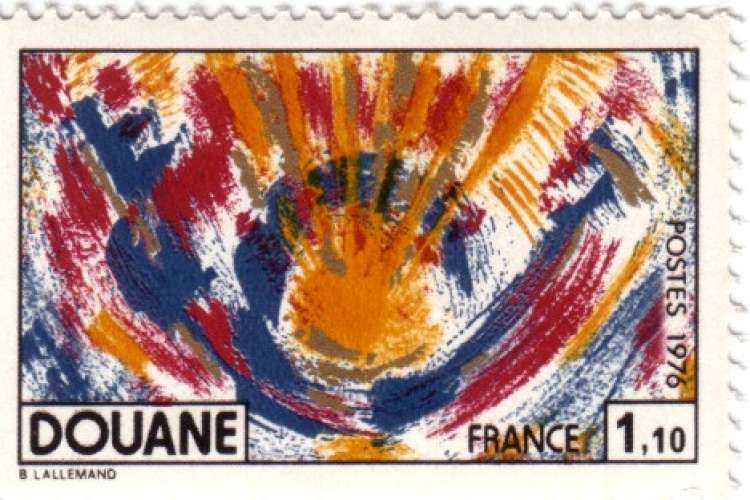Année 1976 : Y. & T. N° 1912 ** Douane