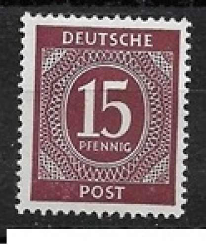 Allemagne occupation AAS neuf sans gomme YT 11