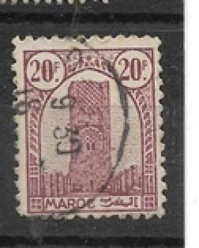 Maroc oblitéré YT 222