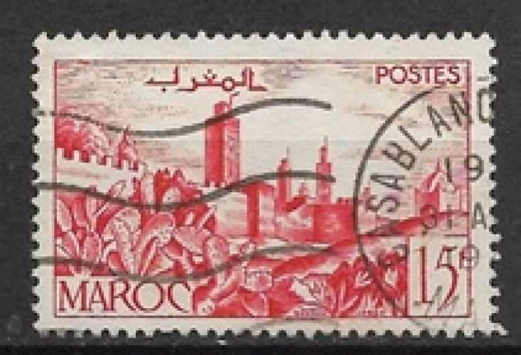 Maroc oblitéré YT 262a