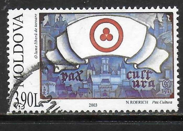 Moldavie - Y&T n° 408 -  Oblitéré / Used  - 2003