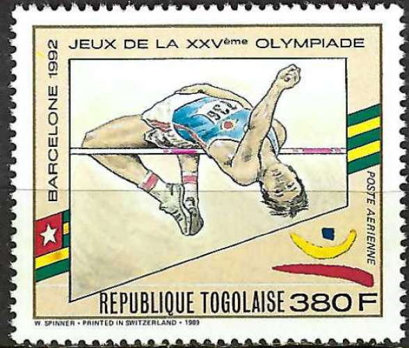 Togo - 1989 - Y & T n° 663A Poste aérienne - MNH