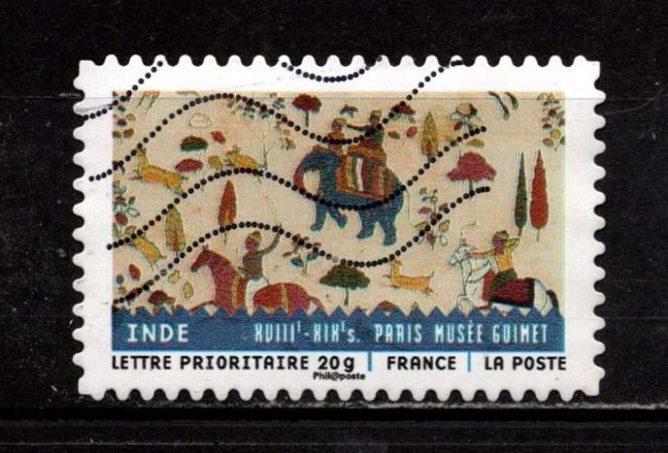 Timbre auto-adhésif France n° 518 oblitéré, TB