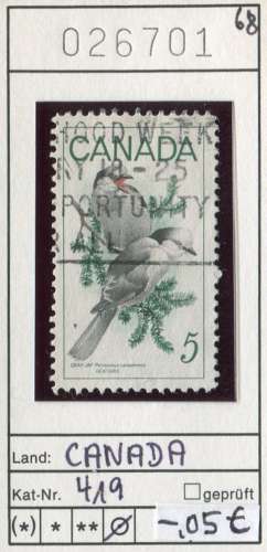 Canada 1968 - Michel 419 - oo oblit. -